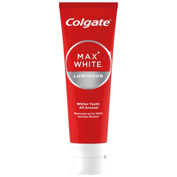 Зубна паста Colgate Max White Luminous відбілююча, безпечна для емалі, 75 мл - Pampik - 6