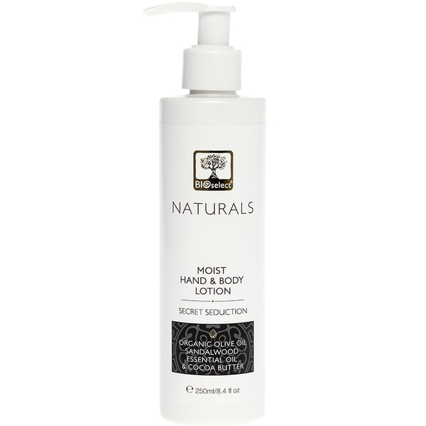 Молочко для тіла та рук BIOselect Moist Hand and Body Lotion Secret Seduction зволожувальне 250 мл - Pampik
