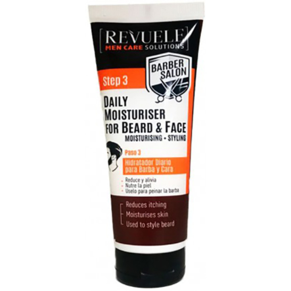 Крем Revuele Men Care Solutions Daily Moisturizer for Beard & Face, 80 мл - Pampik
