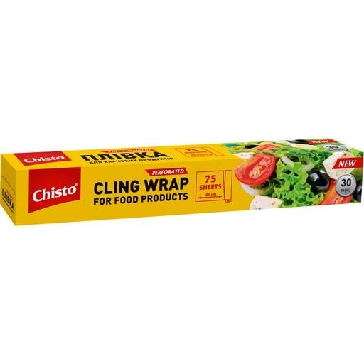 Пленка для пищевых продуктов Chisto перфорированная, 30 м - Pampik