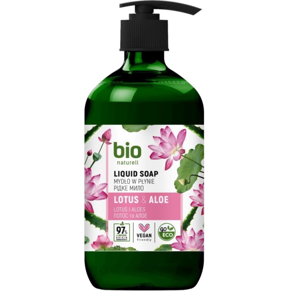 Рідке мило Bio Naturell Lotus & Aloe 473 мл - Pampik