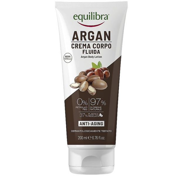 Лосьон для тела Equilibra с аргановым маслом 200 мл (663301) - Pampik