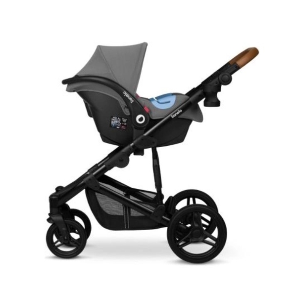 Універсальна коляска 3 в 1 Lionelo Mari Tour Grey Stone - Pampik - 15