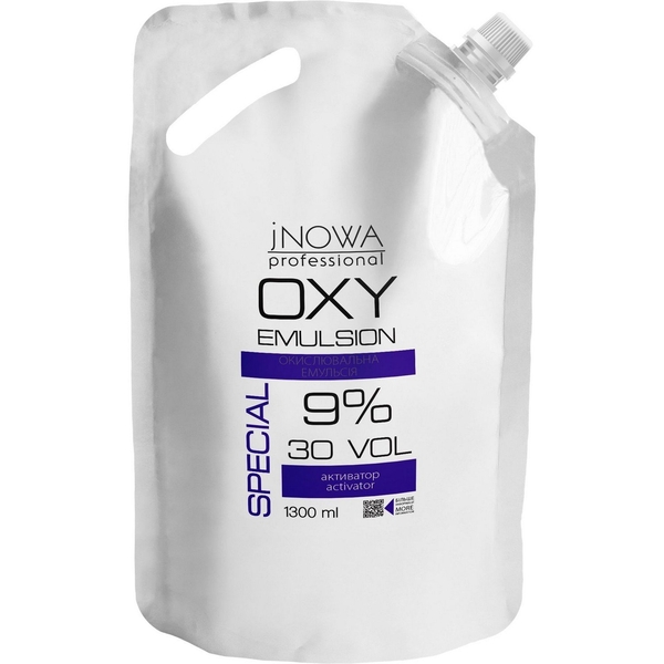 Окислювальна емульсія jNOWA Professional Special OXY 9%, 30 vol, 1300 мл - Pampik