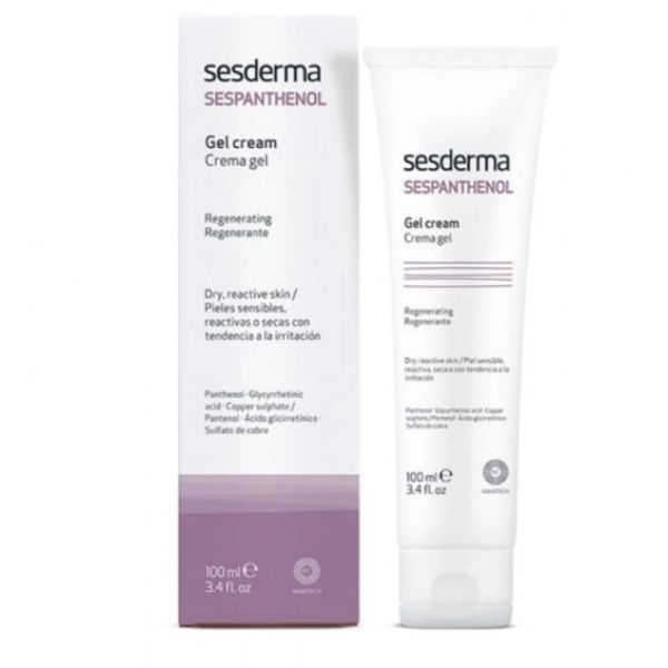 Восстанавливающий гель-крем для лица Sesderma Sespanthenol Gel Cream, 100 мл - Pampik