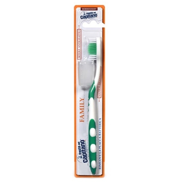 Зубна щітка Pasta Del Capitano Medium, зелений - Pampik