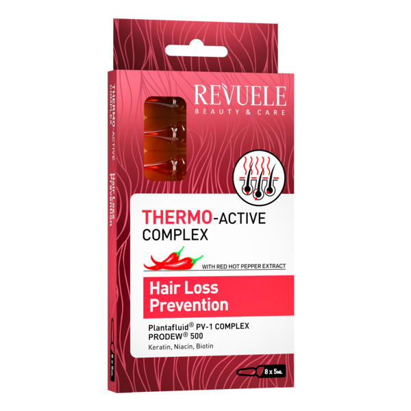 Термо активний комплекс Revuele Thermo Active Complex в ампулах Профилактика выпадения волос, 8х5 мл - Pampik