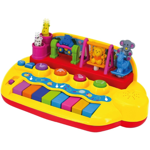 Пианино Kiddi Smart Зверята на качелях (063412) - Pampik - 2