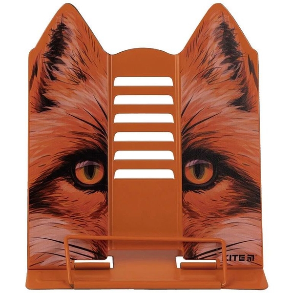 Подставка для книг Kite Fox металлическая (K21-390-02) - Pampik
