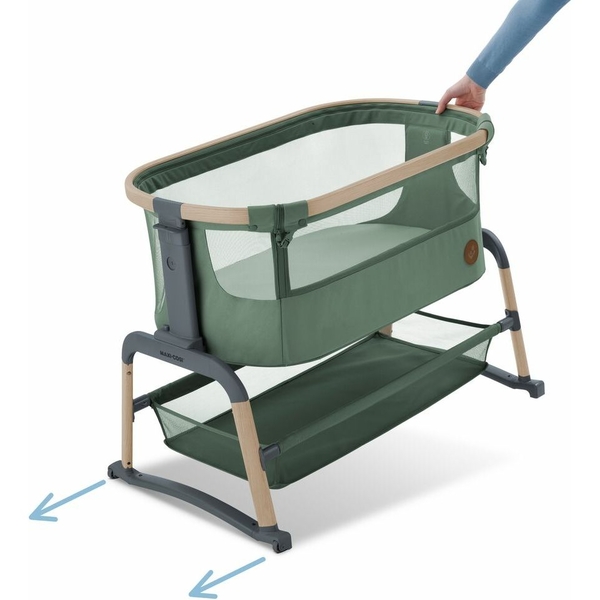 Приставне ліжечко Maxi-Cosi Iora Air Beyond Green (2121045110) - Pampik - 4