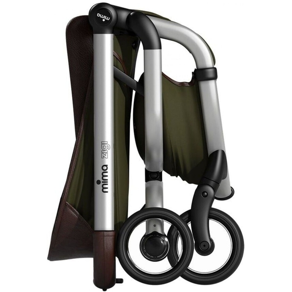 Прогулянкова коляска Mima Zigi 1.5G Olive green, хакі (70359) - Pampik - 4