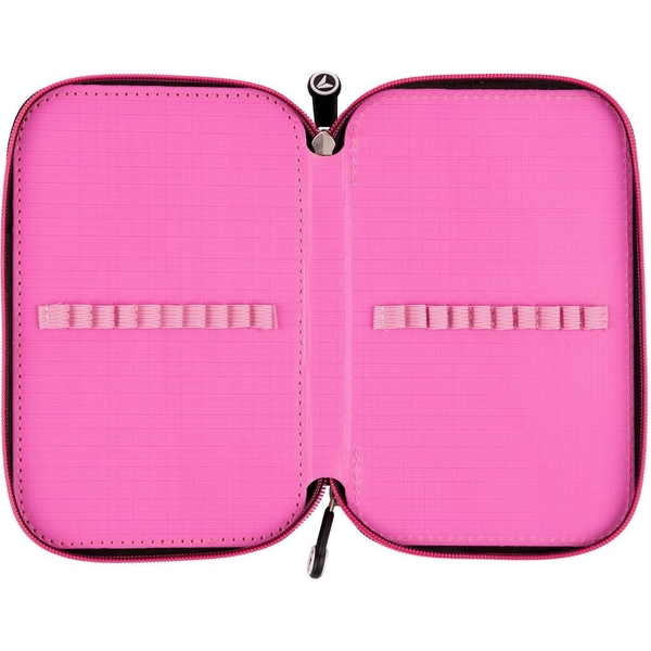 Пенал жесткий Yes HP-01 Lovely Smile, 13х21х4 см, розовый (533384) - Pampik - 4