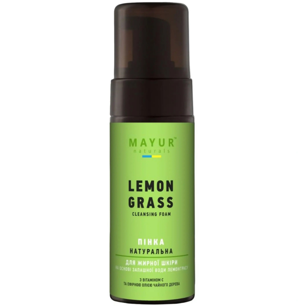 Пінка Mayur Лемонграс для жирної шкіри 150 мл - Pampik