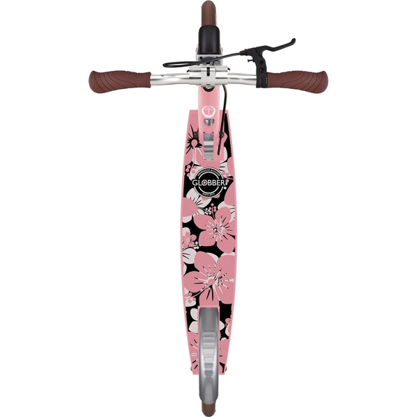 Самокат Globber NL205 Deluxe, з ручним гальмом, пастельно-рожевий (685-210) - Pampik - 4