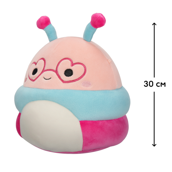 М'яка іграшка Squishmallows Гусениця Гріффіт, 30 см (SQVA00872) - Pampik - 4