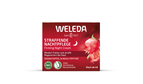 Крем-ліфтінг нічний Weleda Гранат та пептиди Макі перуанської, 40 мл - Pampik - 3