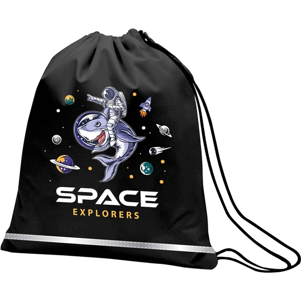 Сумка для взуття Smart SB-01 Space чорна (559076) - Pampik