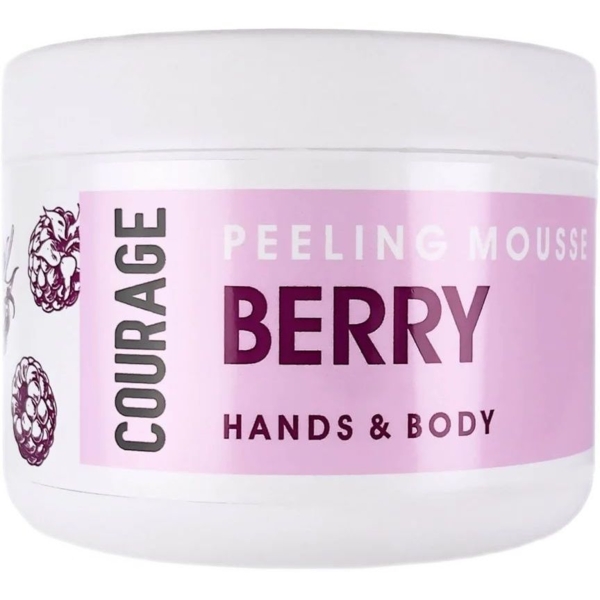 Пілінг-мус для тіла Courage Berry 300 мл - Pampik