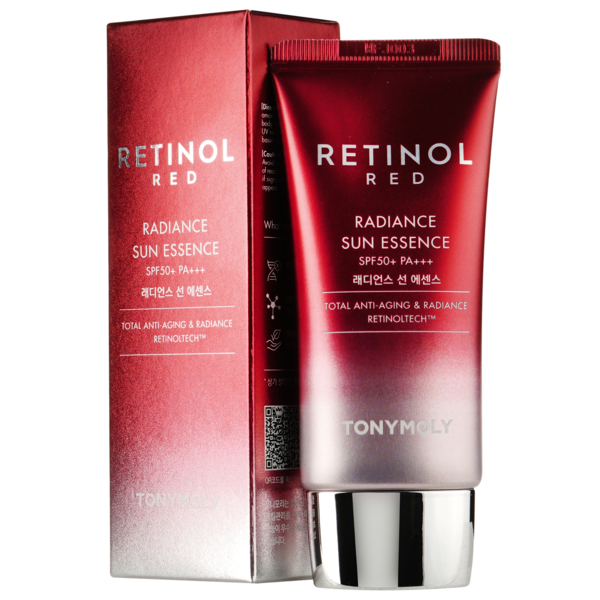 Солнцезащитная эссенция с ретинолом Tony Moly Red Retinol SPF 50+ PA+++, 45 мл - Pampik