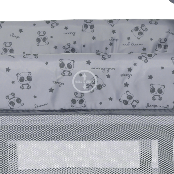 Манеж Lorelli Moonlight, сірий (24391) - Pampik - 8