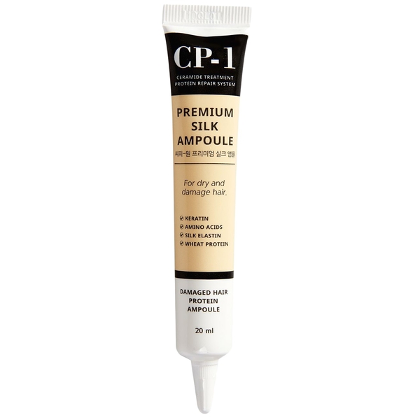 Сироватка для волосся Esthetic House CP-1 Premium Silk Ampoule з протеїнами шовку, 20 мл - Pampik