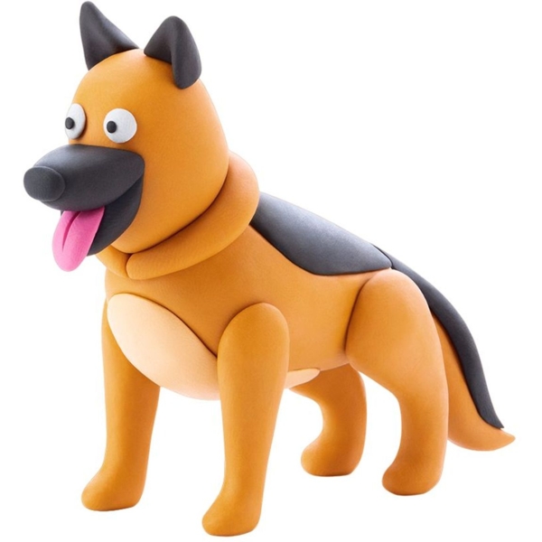 Набір пластиліну Ліпака Собачі історії Вівчарка (30120-UA01) - Pampik - 3