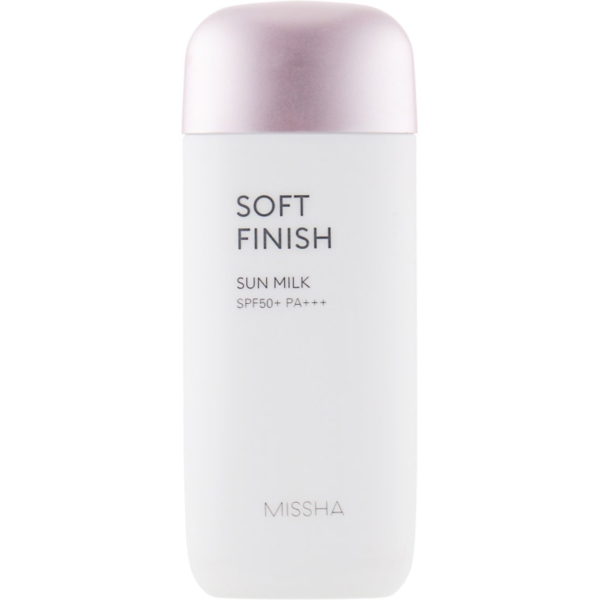 Сонцезахисне молочко для обличчя Missha All Around Safe Block Soft Finish Sun Milk SPF50+/PA+++, 70 мл - Pampik
