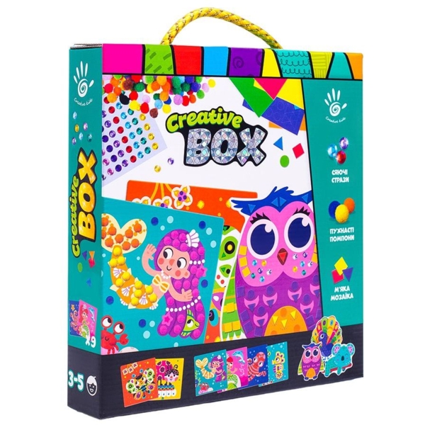 Набір для творчості Vladi Toys Creative Box Сова (VT4433-08) - Pampik