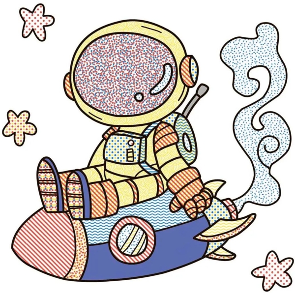 Водяні розмальовки Талант Космос (8w-space) - Pampik - 5