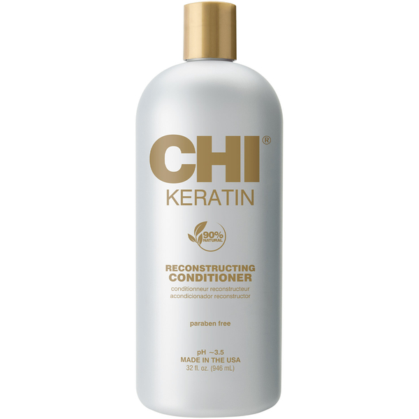 Кондиціонер для волосся CHI Keratin Reconstructing Conditioner відновлювальний, 946 мл - Pampik