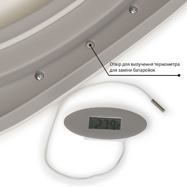 Ванночка El Camino Control ME 1106 T Grey (25971) - Pampik - 6