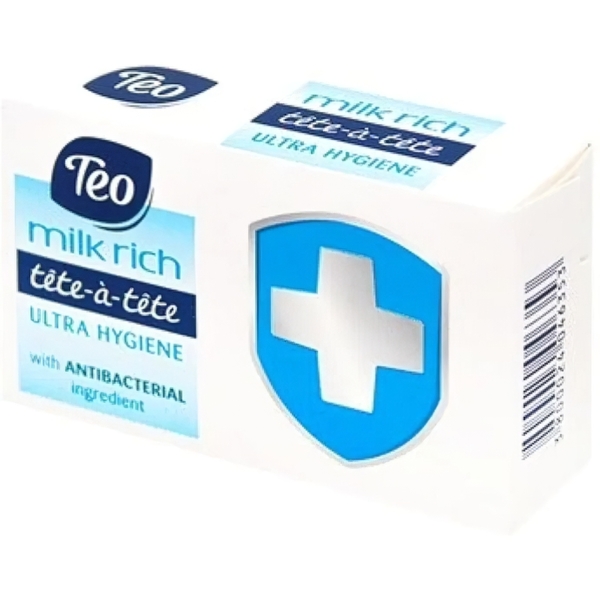 Мыло твердое Тeo Milk Rich Ultra Hygiene, 90 г - Pampik
