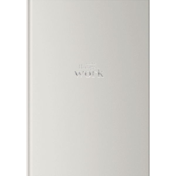 Зошит для записів MonAmi, А4, у лінійку, 80 арк., світло-сірий (A4-IC-080-780L) - Pampik