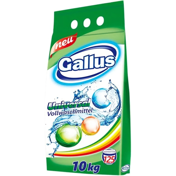 Стиральный порошок Gallus Universal 10 кг - Pampik