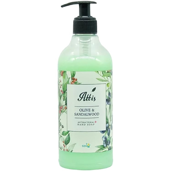 Крем-мило Attis Олива і сандалове дерево, 500 мл - Pampik