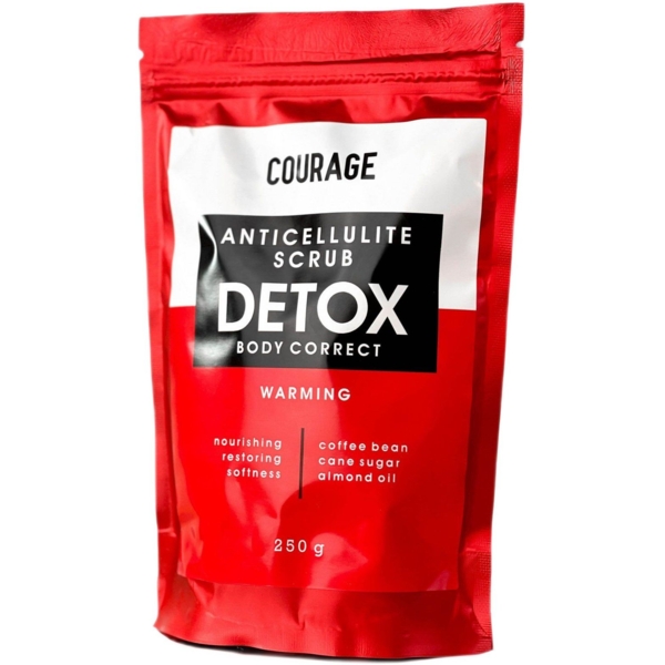 Скраб для тіла Courage Anticellulite Detox 250 г - Pampik