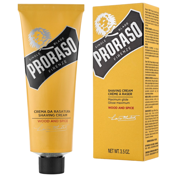 Крем для бритья Proraso Shaving Cream Wood&Spice, 100 мл - Pampik