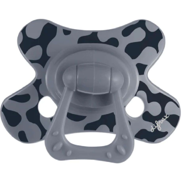 Пустышка силиконовая Difrax Natural 20+ мес. Stone stains, серый (803 Stone_stains) - Pampik