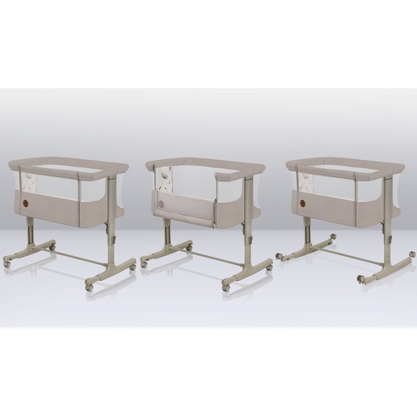 Ліжко 3-в-1 Lionelo Beige Sand, бежевий - Pampik - 6