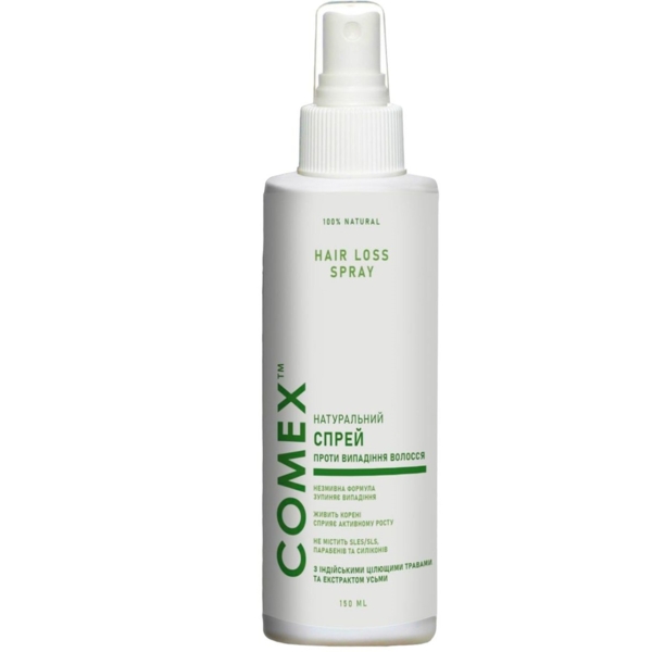 Натуральний спрей Comex проти випадіння волосся, 150 мл - Pampik