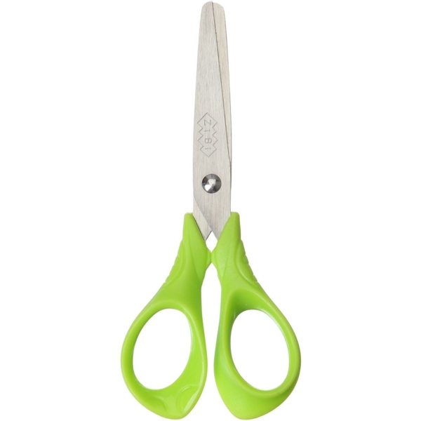 Ножницы детские ZiBi Kids Line с 3-D ручками 128 мм (ZB.5021) - Pampik - 2