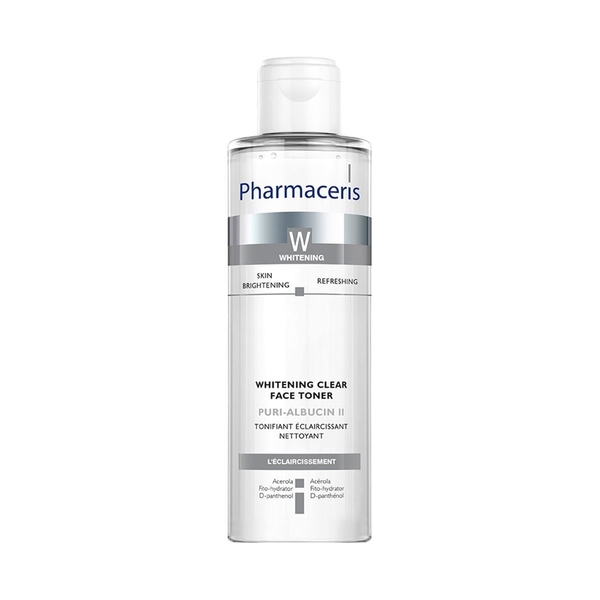 Отбеливающий тоник для лица Pharmaceris W Puri-Albucin II, 200 мл (E14702) - Pampik