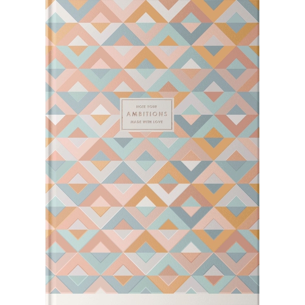 Зошит для записів MonAmi, А4, у клітинку, 80 арк., ромби (A4-IC-080-7000K) - Pampik