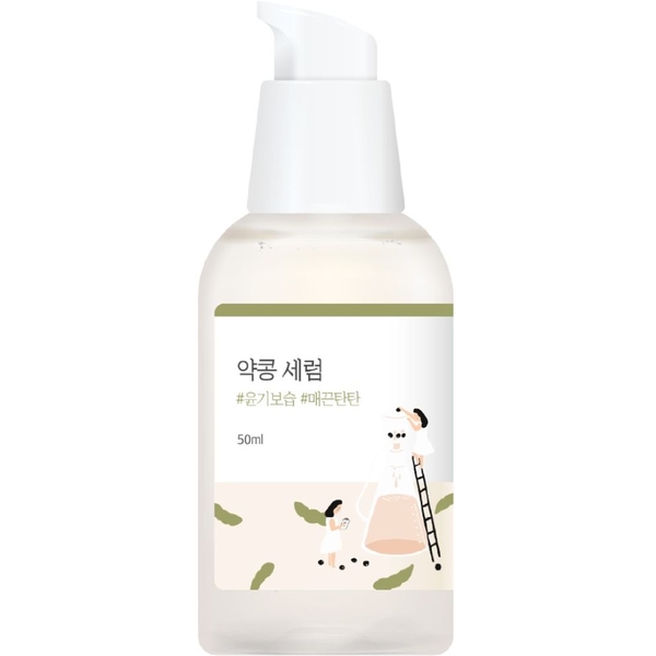 Сироватка для обличчя Round Lab Soybean Serum живильна 50 мл - Pampik