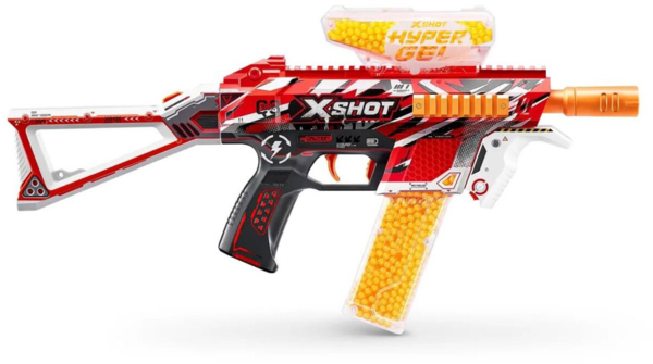 Скорострельный бластер Zuru X-Shot Hyper Gel medium, 10000 гелевых шариков (36621R) - Pampik - 4