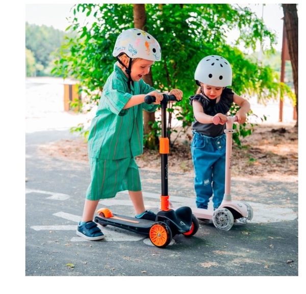 Дитячий самокат Lionelo Jessy Pink/Rose, рожевий - Pampik - 11