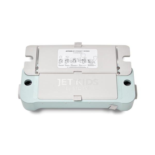 Чемодан-кроватка для путешествий Stokke JetKids Bedbox Green Aurora, мятный (534502) - Pampik - 6