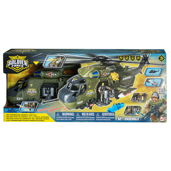Игровой набор Chap Mei Soldier Force Air Command Combat Copter (545163) - Pampik - 2