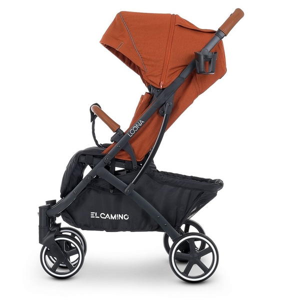 Коляска El Camino Loona ME 1090-1 Rooibos Orange, помаранчевий (25530) - Pampik - 4
