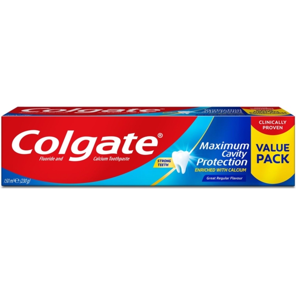 Зубна паста Colgate Maximum Cavity Protection Toothpaste, 150 мл - Pampik